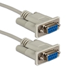 10ft DB9 Female to Female Serial RS232 Null Modem Cable CC2045-10 037229330489 Cable, Serial RS232 Null Modem, DB9F/F, 10ft CC2045-06N  132837 N06305 CC204510 CC2045-10 cables feet foot  2371 
