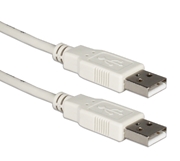 6ft USB 2.0 High-Speed Type A Male to Male Beige Cable CC2208-06 037229228069 Cable, USB Universal Serial Bus Type A M/M, 6ft CC2208C-06  162917 CC220806 CC2208-06 cables feet foot  2437 