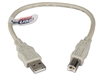 1ft USB 2.0 High-Speed Type A Male to B Male Beige Cable CC2209-01 037229228243 Cable, USB 2.0 480Mbps Certified Universal Serial Bus Type A Male to B Male Beige Cable, For Printer, Scanner, Camera, External Drive & PC/Hub, 1ft CC2209C-01  163865 CC220901 CC2209-01 cables feet foot  2445 