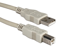 3ft USB 2.0 High-Speed Type A Male to B Male Beige Cable CC2209-03 037229228250 Cable, USB 2.0 480Mbps Certified Universal Serial Bus Type A Male to B Male Beige Cable, For Printer, Scanner, Camera, External Drive & PC/Hub, 3ft CC2209C-03  163915 CC220903 CC2209-03 cables feet foot  2446 