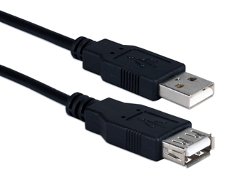 10ft USB 2.0 High-Speed 480Mbps Black Extension Cable CC2210C-10 037229228205 Cable, USB 2.0 Certified Universal Serial Bus Type A M/F Extension, 10ft CC2210C-10T  418079 CC2210C10 CC2210C-10 cables feet foot  2481 
