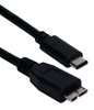 1-Meter USB-C to Micro-USB 3.2 Gen 1 5Gbps 3Amp Sync & Charger Cable CC2233-1M 037229230536 Black microcenter 448234 Matthews Pending, USB-C, USB C