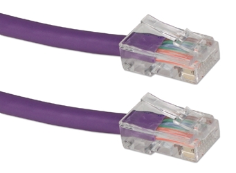 100ft 350MHz CAT5e Flexible Purple Patch Cord CC712E-100PR 037229713817 Cable, CAT5E Ethernet RJ45 Category 5E 350MHz Flexible/Stranded, Network Hub/DSL/CableModem/LAN Patch Cord, Assembled, Purple, 100ft 790428 CC712E100PR CC712E-100PR cables feet foot  3034 