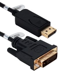 3ft DisplayPort to DVI Digital Video Cable DPDVI-03 037229009408 Cable, DisplayPort v1.1 Compliant, Convert DisplayPort Audio/Video into DVI-D with HDCP, DP Male to DVI Male, 3ft 10DP-DPDVI-03 YW3111 DPDVI03 DPDVI-03 cables feet foot  3281 
