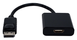 DisplayPort Male to HDMI Female Digital A/V Adaptor DPHD-MF 037229004854 Adaptor, DisplayPort v1.1 Compliant, Convert DisplayPort Audio/Video to HDMI with DHCP 781484 KV6442 DPHDMF DPHD-MF adapters adaptors   3286 