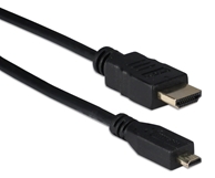 4.5-Meter Thin High Speed HDMI to Micro-HDMI 4K HD Camera Cable HDAD-4.5M 037229004373 Cable FullHD HDMI v1.4a 3D/Ethernet/ARC 720p/1080p/1440p 24/60/120/240Hz Certified, PC/HDTV/Blu-ray/Flat Panel/Projector/Camcorder/Camera Digital Audio/Video A/D M/M, 4.5M, 30AWG 529578 RC2229 HDAD4.5M HDAD-4.5M cables  3419 