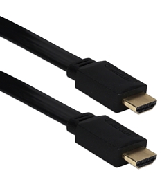 3-Meter HDMI 4K Flat CL3 In-Wall-Rated Blu-ray HDTV Cable HDF-3M 037229005127 Cable Flat FullHD HDMI v1.4 720p/1080p/1440p 24/48/50/60/120Hz Certified, PC/HDTV Digital Audio & Video for Flat Panel & Projector, HDMI M/M, Gold, 3M (9.84ft), 30AWG 604983 KV7017 HDF3M HDF-03M cables feet foot  2010 