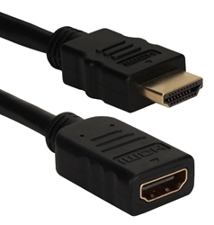 2-Meter High Speed HDMI UltraHD 4K Extension Cable HDXG-2M 037229004335 Cable, HDMI High Performance Extension Single Link for Flat Panel Video/Projector/HDTV, HDMI M/F, 2M (6.56ft), 30AWG HDMIXG-2M  14548 HDXG2M HDXG-2M cables feet foot  2028 
