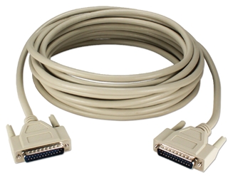 3ft DB25 Male to Male Cable for Serial or Parallel Applications PC305-03M
