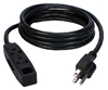 2-Pack 3-Outlet 3-Prong 25ft Power Extension Cord PC3PX-25-2PK 037229231496