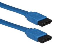 24 Inches SATA 3Gbps Internal Data Blue Cable SATA-24BL 037229115376 Cable, SATA150 Serial ATA Internal 7Pin Data Cable, 7Pin to 7Pin, Blue, 24" SATA24BL SATA-24BL cables  3757 