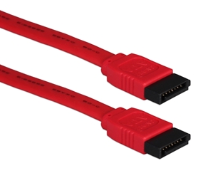 24 Inches SATA 3Gbps Internal Data Red Cable SATA-24 037229115116 Cable, SATA150 Serial ATA Internal 7Pin Data Cable, 7Pin to 7Pin, Red, 24" SATA-24RD  667725 SATA24 SATA-24 cables  3756 