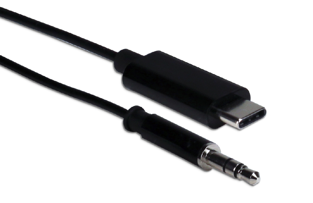 dramatiker Bære harpun CC2237-03 - 3ft USB-C Male to 3.5mm Male Audio Active Adapter Cable