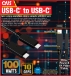 1-Meter USB-C to USB-C 3.2 10Gbps 100-Watts Data, Video & Power & Active Cable