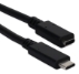 1-Meter USB-C to USB-C 3.2 Gen 2 10Gbps 100-Watts Sync & Power Extension Cable