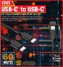 3-Meter USB-C to USB-C 2.0 60-Watts Data & Power Cable