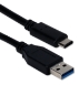 1-Meter USB-C to USB-A 3.2 Gen 2 10Gbps 60-Watts Sync & Power Cable
