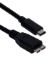 1-Meter USB-C to Micro-USB 3.2 Gen 1 5Gbps 3Amp Sync & Charger Cable