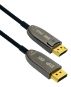 100ft Active Displayport 1.4 UltraHD 8K Black Cable with Latches