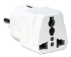 Single-Port US to EU Grounded Travel Power Adaptor