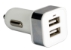 2-Port 3.4Amp USB Smart Car Charger for Smartphones and Tablets