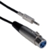 6ft XLR Female to 3.5mm Male Audio Cable