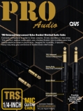 25ft TRS Balanced Interconnect Nylon-Braided Shielded Audio Cable TRS-N25 037229402650