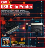 6ft USB-C to IEEE1284 Parallel Printer Bi-directional Cable UC-1284GBC 037229405552