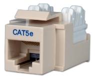 350MHz CAT5e 110Block Beige RJ45 Keystone Jack C5JACKBE 037229715170 Category 5e - C5 Basic Wall Plate Assemblies, Keystone Jack, 110 Base, RJ45 Enhanced C5JACKBWE KJ3-CE-USINVA 168963 C5JACKBE C5JACKBE   2191 