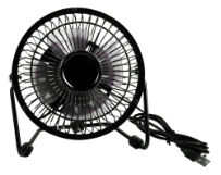 Portable USB-Powered Mini Desk Fan FAN-U1 037229000108 USB-powered, Angle-Adjustable with Heavy Duty Metal Frame Desktop Mini-Fan with 3ft cord LC07006-2 921247 YW3110 FANU1 FAN-U1  feet foot  3320 