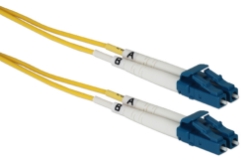 2-Meter LC to LC Single-mode Fiber Duplex Patch Cord FDLCS-1M 037229486605