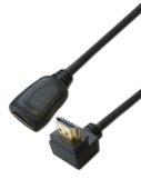 0.5ft Up-Angle High Speed HDMI Male to Female UltraHD 4K Flex Adaptor HDXUP-0.5F 037229401745