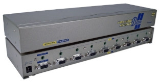 400MHz 8Port VGA Video Splitter/Distribution Amplifier with Audio MSV608P4A 037229006520 Video & Audio Signal Splitter/Multipler/DA/Distribution Amplifier with Built-in Booster, Up to 8 Video/Audio, 400MHz, Supports VGA/SVGA/XGA/Multisync/DDC and up to 2760x1600 Resolution, HD15/3.5mm Connectors VAS-818PF   MSV608P4A MSV608P4A      3642