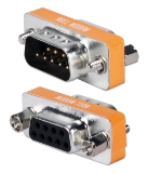 DB9 Male to Female Standard Serial RS232 Null Modem Adaptor PSDB9X 037229330533 Adaptor, Standard Serial RS232 Null Modem, DB9M/F CC2045B     PSDB9X PSDB9X adapters adaptors     3672