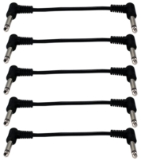 6-inch 5-Pack 1/4 to 1/4 Right-Angle TS Instrument Cables TSRAA-5PK 037229402759