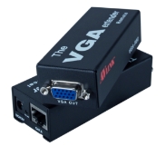 80-Meter VGA/QXGA CAT5e/RJ45 Extender Kit VC5-1P 037229007299 VGA/SXGA CAT5e Extender Kit, Signal Repeater, Up to 80 meters, HD15/RJ45 Female Connectors VGA-E80  Y96374 VC51P VC5-1P    meters  1997 IMCE