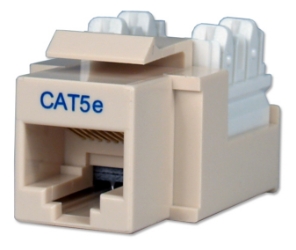 5-Pack 350MHz CAT5e 110Block Beige RJ45 Keystone Jack C5JB-5 037229716948 Category 5e - C5 Basic Wall Plate Assemblies, Keystone Jack, 110 Base, Beige, RJ45, Enhanced, 5-Pack C5JACKBE x5  543785 C5JB5 C5JB-05   2197 