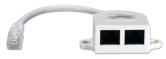350MHz CAT5e/RJ45 Male to 2 Female Splitter Cable C5YMFF 037229715088 Category 5e - CAT5e Coupler/ Modular "Y" Splitter, Straight Thru, RJ45M/(2)F, 6" MYWA07/WH 529677 C5YMFF C5YMFF   2215 