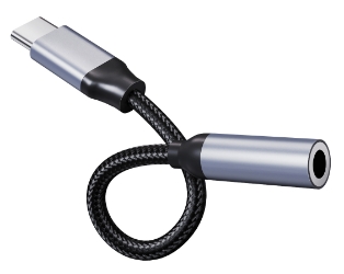 USB-C Male to 3.5mm Female Audio Active Slim Adapter CC2237MF 037229230925 White , USB-C, USB C