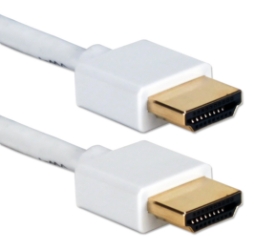 3ft High Speed HDMI UltraHD 4K with Ethernet Thin Flexible Cable HDT-3FW 037229401653