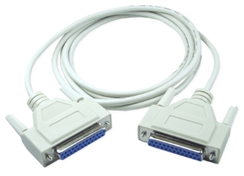 10ft DB25 Female to Female Cable for Parallel or Serial Applications PC307-10M