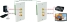 Composite Video with Stereo Audio CAT5e Wallplate Extender Kit - RCA3AV-C5E