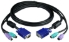 15ft Premium Keyboard/VGA/Mouse Combo Universal Extension Cable for PS/2 KVM Switch - C3P2X-15
