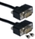 1ft High Performance UltraThin VGA/QXGA HDTV/HD15 Tri-Shield Fully-Wired Cable with Panel-Mountable Connectors - CC388M1-01
