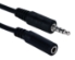 12ft 3.5mm 3-Ring Mini-Stereo Headset Mic & Audio Extension Cable - CC411-12