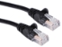 14ft 350MHz CAT5e Flexible Snagless Black Patch Cord - CC711-14BK
