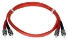 10-Meter ST to ST Multimode Fiber Duplex Patch Cord - FDST-10M