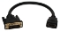 1ft DVI Male to HDMI Female 4K UltraHD Conversion Adaptor Cable - HDVIX-1F