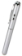 Premium 3-in-1 Laser Pointer & LED Flashlight with Stylus for Tablets & Smartphones - IS4-SV