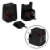 Premium World Travel Power Adaptor with Surge Protection & 2.1A Dual-USB Charger - PA-C4BK